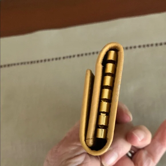 Celine Brown and Tan Monogram key holder